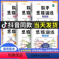 [1-6年级]数学思维训练全套6本 小学三年级 [正版]斗半匠数学思维训练一年级二年级三年级四五六年级下册上册小学奥数逻