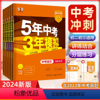 语数英物化5本[湖南专用] 湖南省 [正版]湖南2024新版五年中考三年模拟中考总复习语文数学英语物理化学湖南专版5年中