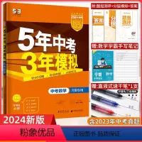 [正版]河南专版2024新版五年中考三年模拟数学九年级河南53中考5年中考3年模拟数学中考总复习五三中考数学含中考真题