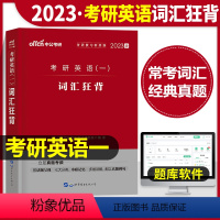 考研英语一 词汇狂背(高频词汇+真题例句) [正版]中公2024年考研英语一二词汇狂练考试基础高频超纲词2023英一1英