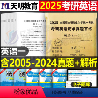 英语一历年真题百练(含20年真题) [正版]2025年考研英语一历年真题解析试卷英语1复习资料20全套30红宝石英一练习