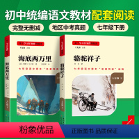 24春-7年级海底两万里+骆驼祥子下册 [正版]人教版骆驼祥子和海底两万里书原著人民教育出版社老舍七年级下册必读名著课外