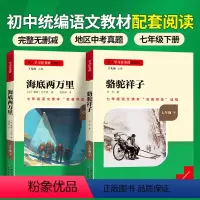 24春-7年级海底两万里+骆驼祥子下册 [正版]人教版骆驼祥子和海底两万里书原著人民教育出版社老舍七年级下册必读名著课外