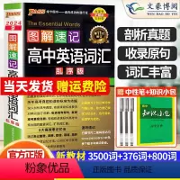 [2本]24版:英语3500词正序版+乱序版 高中通用 [正版]2024新高中英语词汇3500词乱序版高考同步单词词典随