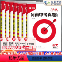 [语数英物化政史]7本全套 河南省 [正版]2024鼎成河南中考真题汇编31+2套语文数学英语物理化学政治历史特快专递各