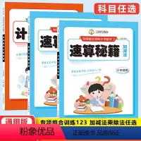 [3本]计算建模+速算秘籍加减/乘除法 [正版]小学计算建模加减乘除法一二年级速算秘籍加减乘除三年级四五六年级小学通用专