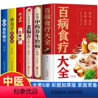 [正版]全6册 百病食疗大全书+中药养生治病+很老很老的老偏方+土单方+小方子治大病+民间祖传秘方 中药材养生食疗药膳