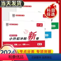 科目: [备考2024-3本]语文+数学+英语 小学升初中 [正版]2024一本小升初冲刺新卷语文数学英语必刷题人教版小