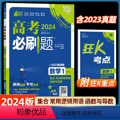 [全国通用]数学1-集合、常用逻辑用语、函数与导数 高考必刷题专版数学 [正版]2024新版高考必刷题专题版数学1函数与