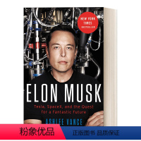 埃隆·马斯克传 精装 [正版]埃隆马斯克传记儿童版 英文原版 Elon Musk and the Quest for a