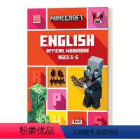 我的世界官方数学练习册8-9岁 [正版]英文原版 Minecraft English Ages 5-6 Official