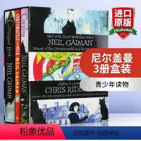 尼尔盖曼3册盒装 [正版] 鬼妈妈 英文原版 Coraline 十周年纪念版 英文版小说 Neil Gaiman 尼尔盖