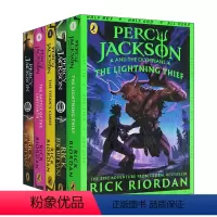 波西杰克逊系列5册 [正版]华研原版 波西杰克逊第一季系列5册神火之盗 英文原版书 魔兽之海 巨神之咒 迷宫之战 终之战