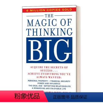 勇于思考的魔力 [正版]英文原版 The Magic of Thinking Big 勇于思考的魔力 英文版 大思想的神