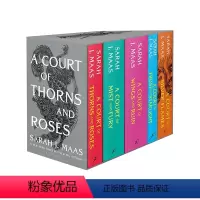 仙灵王庭纪1-5盒装 [正版]英文原版小说 A Court of Thorns and Roses Paperback
