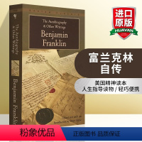 [正版] 富兰克林自传 英文原版书 The Autobiography benjamin franklin 全英文版