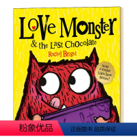 小怪兽阿蒙 [正版]华研原版 小怪兽阿蒙 吃还是不吃 英文原版绘本 Love Monster and the Last