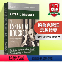 德鲁克管理思想精要 [正版] 德鲁克管理思想精要 英文原版 The Essential Drucker 彼得德鲁克 全英