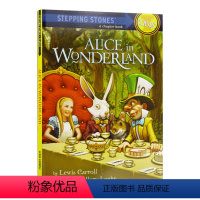 [正版]英文原版 Alice in Wonderland Stepping Stones Books Classic