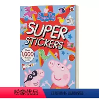 小猪佩奇超级贴纸活动书 [正版]英文原版绘本 Peppa Pig Peppa's Magical Friends St