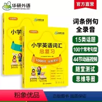 Talking Pen智能点读笔 小学升初中 [正版]华研外语 小学英语词汇总复习1000单词 15类话题分类速记23张