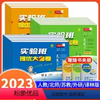 语文+数学(苏教版)+英语(译林版) 六年级下 [正版]2023小学实验班提优大考卷一年级上册二年级三四五六下册语文数学