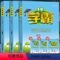 语文+数学+英语(人教版) 三年级下 [正版]2024春小学学霸一年级二年级三四五六年级上册下册语文数学英语全套经纶人教