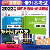 [正版]天一库课2023年专升本高分突破教程 统招专升本英语阅读理解精编200篇强化版专接本专插本河南河北四川广东安徽