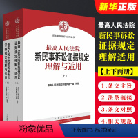 [正版]全套2册 人民法院新民事诉讼证据规定理解与适用 上下册 人民法院出版社 司法解释理解与适用丛书 人民法院民事审