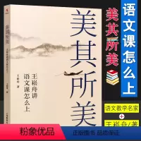 [正版]美其所美 王崧舟讲语文课怎么上 上海教育出版社 文教学名家教师王崧舟新作书