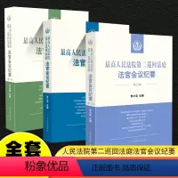 [正版]全套3册 人民法院第二巡回法庭法官会议纪要第二辑第三辑 第五巡回法庭法官会议纪要 司法实务裁判思路类案事实参考