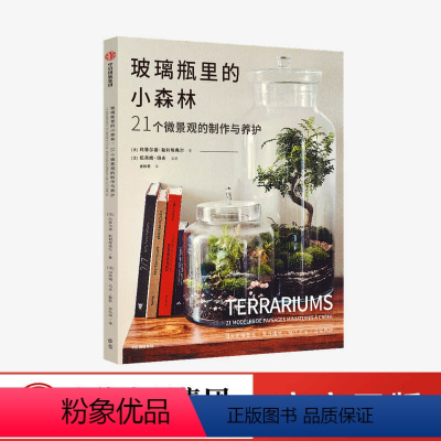 [正版]玻璃瓶里的小森林21个微景观的制作与养护 玛蒂尔德勒利埃弗尔著 玻璃瓶微景观 微缩于方寸之间的小小森林 出版社