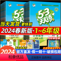 语文人教版 一年级下 [正版]2024春新版53天天练语文数学英语人教湘少版一二三四五六年级上册下册52五加三533天天