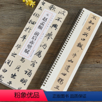 [正版]经典碑帖临摹卡元赵孟頫前后赤壁赋(全二卷)安徽美术临摹字卡原帖赵孟俯行书毛笔书法字帖
