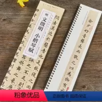 [正版]明文徵明小楷琴赋 经典碑帖临摹卡 洪亮主编 文征明琴赋 近距离临摹字卡 蝇头小楷书法字帖临摹练字帖 全文无删减