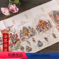 [正版]历代名家绘画 法界源流图 千佛图 清 黎明 长卷 折叠 册页千手观音财神形态各异的十八罗汉佛像画集画册中国画吉