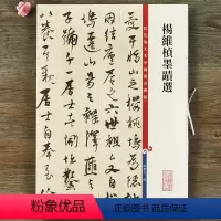 [正版]杨维桢墨迹选 行书草书碑帖书法字帖 繁体旁注 彩色放大本中国碑帖 孙宝文编 上海辞书出版社书籍