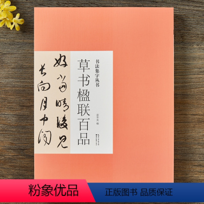 [正版]书法集字丛书草书楹联百品 庞美华编名家集字对联诗词名篇毛笔字帖附简体旁注历代名家书帖赏析临摹创作 湖北美术出版