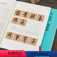 [正版]宋米芾 蜀素帖 历代碑帖技法解析 徐见 成人学生行书毛笔字帖书法入门教程书籍 技法分析笔法字法章法临摹毛笔字帖