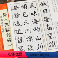 [正版]集张猛龙碑贾岛五言古诗好诗 中国历代名碑名帖丛书 集字毛笔楷书魏碑碑帖书法字帖 安徽美术出版社
