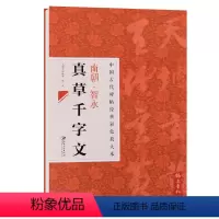 [正版] 中国古代碑帖经典彩色放大本23 南朝智永真草千字文 简体旁注 毛笔草书书法练字帖 邱振中陈政主编 江西美术出
