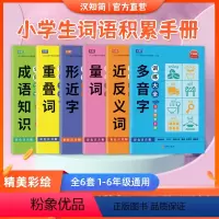 小学词语积累大全 小学通用 [正版]词语积累大全训练手册全套6册 小学生一年级二三四年级小学语文专项人教版重叠词叠词量词