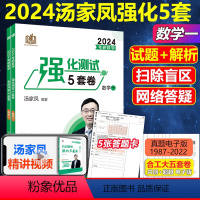 2024汤家凤数学一5套卷 [正版]2024汤家凤5套卷 数学一 考研数学汤家凤强化测试5套卷习题 数一5+5试卷