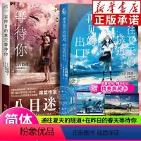 [正版]全2册 在昨日的春天等待你+通往夏天的隧道再见的出口 八目迷著 简体中文版赠典藏卡 八目迷系列轻小说作品 漫画