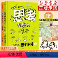 思考世界的孩子(共2册) [正版]思考世界的孩子全套2册 阿内索菲希拉尔著 3-6-8-10岁儿童哲学启蒙绘本智慧思维能