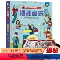 [正版]揭秘系列儿童翻翻书第四辑 揭秘音乐3-6-7-10岁儿童版音乐早教启蒙认知读物童书少儿培养艺术素养少年百科全书