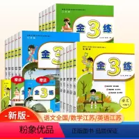 [3本套装]语文+数学+英语 一年级下 [正版]2024春金3练金三练二年级上册二三年级上下册四年级真题卷五年级六语文数