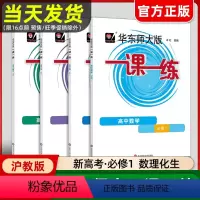 [高一上 全4本]数/理/化/生 必修1 高中通用 [正版]2024华东师大版高中一课一练高一高二高三上下册必修第一二三