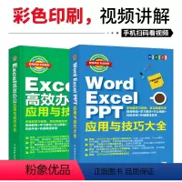 [正版]套装2本Excel书籍 Word Excel PPT应用与技巧大全 office办公自动化 新书学电脑 Exc