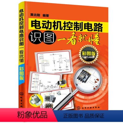 [正版]电动机控制电路识图一看就懂 彩图版 电动机维修书籍 电动机控制线路书籍 电气控制电路 电工书籍 常用机械设备